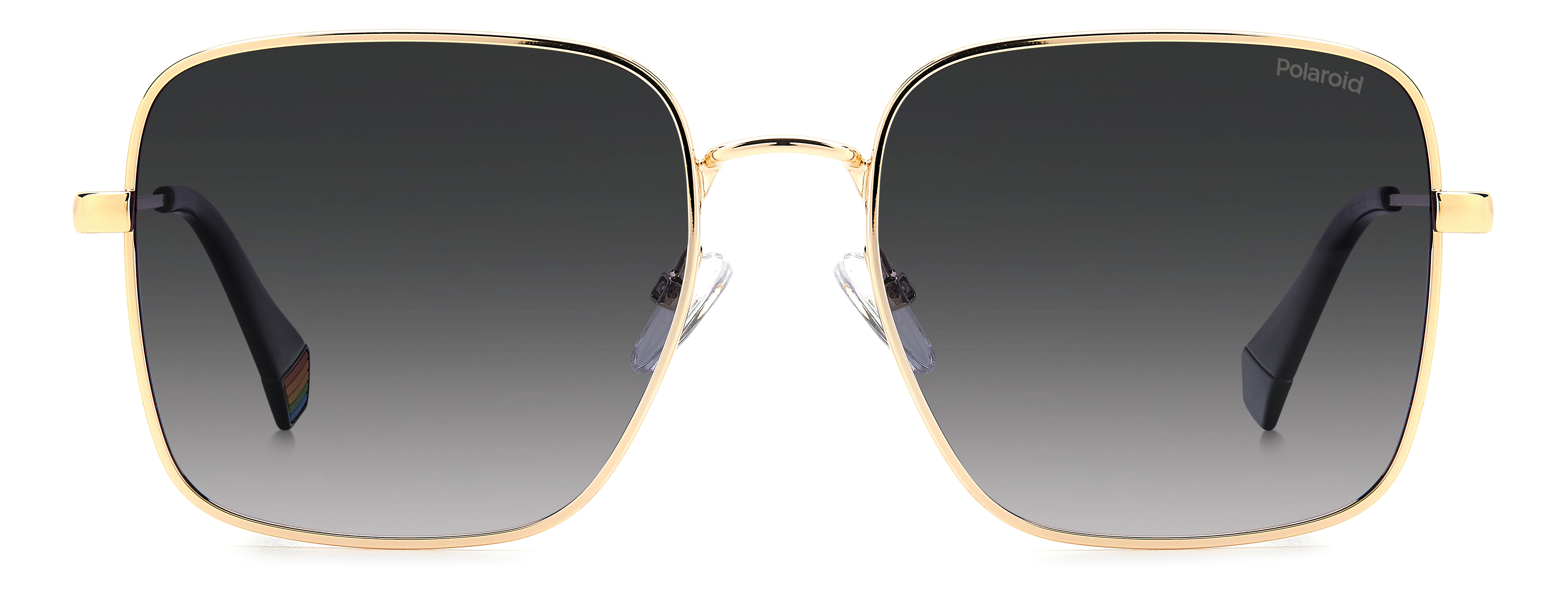 POLAROID-6194/S/X/S J5G*WJ GOLD(GREY SHADED POLARIZED 56*17, Dorado, hi-res image number 1